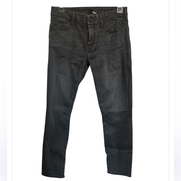 Mother The Looker Crop in Lies & Shadows - Picture 2 of 9